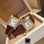 Cartier Swiss Quartz Movement Tank Francaise 316L Steel 27*32MM/21.2*25.7MM Watch